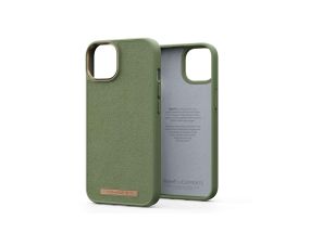 Njord byElements Suede Comfort+ iPhone 14 зеленый - Чехол