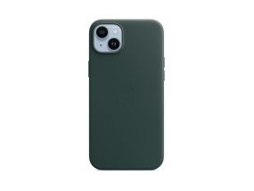 APPLE iPhone 14 Plus Leather Case with MagSafe, tumeroheline - Nahkümbris