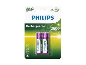 Batteries PHILIPS AA 2600 mAh (2 pcs)