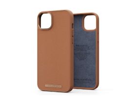 Njord byElements Genuine Leather, iPhone 14 Plus, brown - Leather case