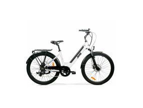 Jeep Trekking Lady 26, white - Electric bicycle