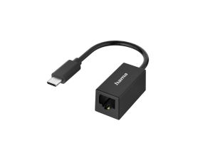 HAMA Network Adapter, USB-C -> LAN, must - Adapter