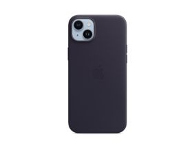 Кожаный чехол Apple iPhone 14 Plus с MagSafe, фиолетовый - Кожаный чехол