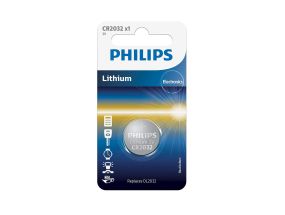 Philips Lithium, CR2032, 3V - Battery
