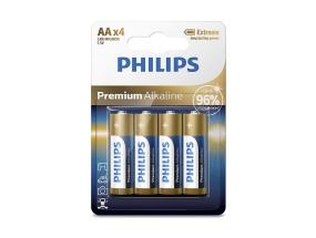 4 x Patarei Philips LR6M AA 4 Premium Alkaline