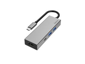 USB-адаптер Многопортовый адаптер Hama USB-C (4 интерфейса)