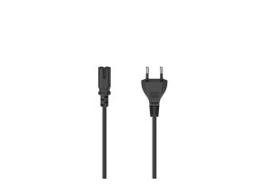 Hama Power Cord, 2-pin, 1.5 m, black - Power cable