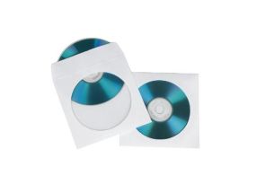 Бумажные конверты для CD/DVD Hama 100 шт.