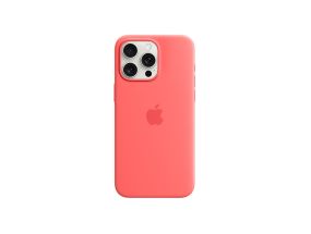 Силиконовый чехол Apple с Magsafe, iPhone 15 Pro Max, розовый - Чехол
