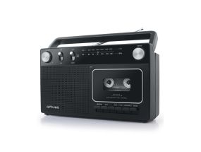 Muse, FM, black - With radio cassette