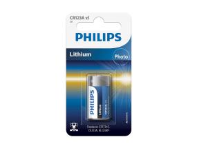 Fotopatarei Philips CR123A