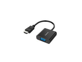 Hama HDMI pistik > VGA pesa, 0,15 m, must - Adapter