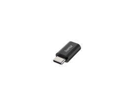 Hama micro USB, USB-C adapter, black - Adapter