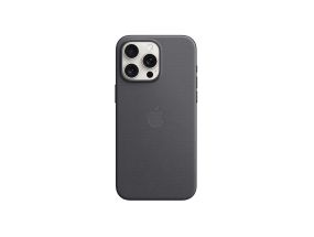 Apple FineWoven Case with MagSafe, iPhone 15 Pro Max, черный - Чехол