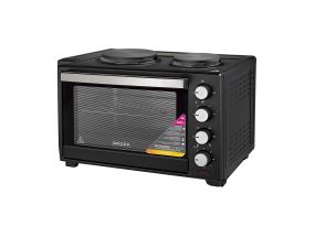 Brock, 48 L, 3600 W, black - Mini oven with 2 cooking zones