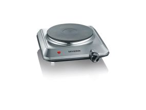 Severin, 1500 W, stainless steel - Tabletop stove with 1 cooking zone