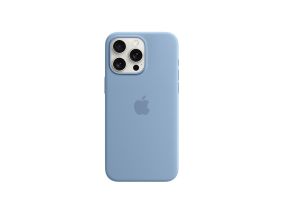 Apple Silicone Case with Magsafe, iPhone 15 Pro Max, helesinine - Ümbris