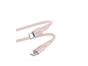 Puro Soft, USB-C / USB-C, 1,5 m, pink - Cable