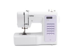 Brother, white/purple - Sewing machine