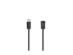 Hama USB Extension Cable, 5 m, must - Kaabel
