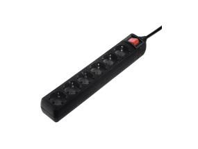 Hama Power Strip, 6-pesa, 5 m, must - Pikendusjuhe