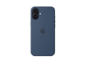 Apple Silicone Case with Magsafe, iPhone 16 Plus, синий - Чехол