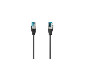 Hama Network Cable, CAT 6a, 10 Gbit/s, 10 m, must - Kaabel