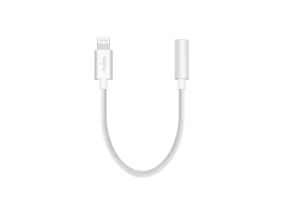 Puro Fabrik, 3,5 mm - Lightning, valge - Adapter