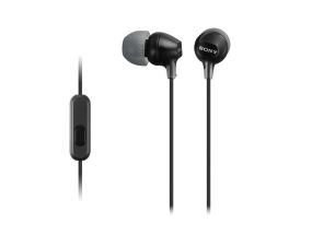 Sony EX15AP, must - Kõrvasisesed kõrvaklapid