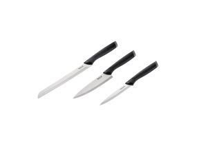 Tefal Essential, 3 шт, черный - Набор ножей