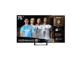 Hisense U7Q, 75'', 4K UHD, Mini LED, черный - Телевизор