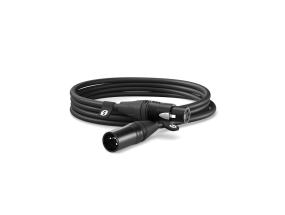 Rode XLR-3, 3 m, must - Kaabel