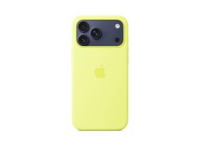 Apple Silicone Case with Magsafe, iPhone 17 Pro Max, желтый - Чехол