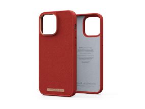 NJORD BYELEMENTS Suede Comfort+, iPhone 14 Pro Max, red - Case