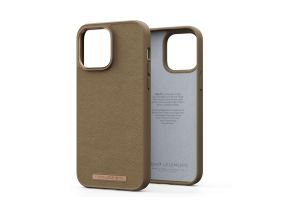 NJORD BYELEMENTS Suede Comfort+, iPhone 14 Pro Max, brown - Case