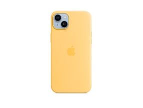 APPLE iPhone 14 Plus Silicone Case with MagSafe, kollane - Silikoonümbris