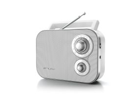 Muse M-051RW, FM, analog, battery operated, white - Portable radio