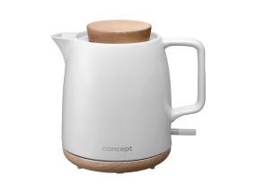 Concept, 1200 W, 1 L, valge - Veekeetja