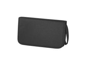 Hama CD/DVD/Blu-ray Wallet 64, must - Plaaditasku