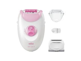 Braun Silk epil 3, valge/roosa - Epilaator