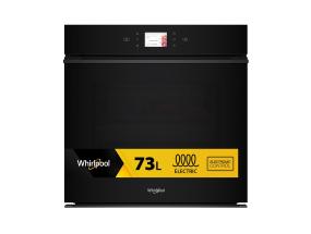 Whirlpool, 73 L, pürolüütiline puhastus, must - Integreeritav ahi