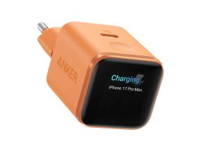 Anker Nano Smart Display Charger, 45W, oranž - Laadimisadapter