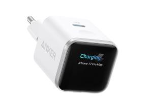 Anker Nano Smart Display Charger, 45W, valge - Laadimisadapter