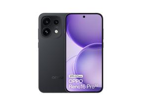 OPPO Reno16 Pro, must - Nutitelefon