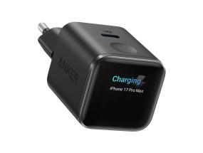 Anker Nano Smart Display Charger, 45W, must - Laadimisadapter