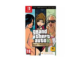 Grand Theft Auto: The Trilogy – The Definitive Edition, Nintendo Switch - Mäng