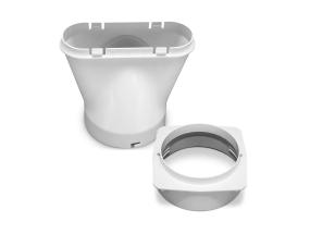 Trotec - Väljalaskevooliku aknaadapter kaasaskantavatele kliimaseadmetele