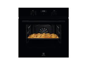 Electrolux 600 SteamBake, 65 L, must - Integreeritav ahi