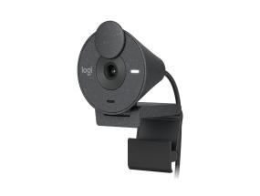 Logitech Brio 300, FHD, must - Veebikaamera
