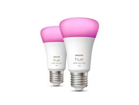 Philips Hue White and Color Ambiance, E27, 2 tk, värviline - Nutivalgusti komplekt